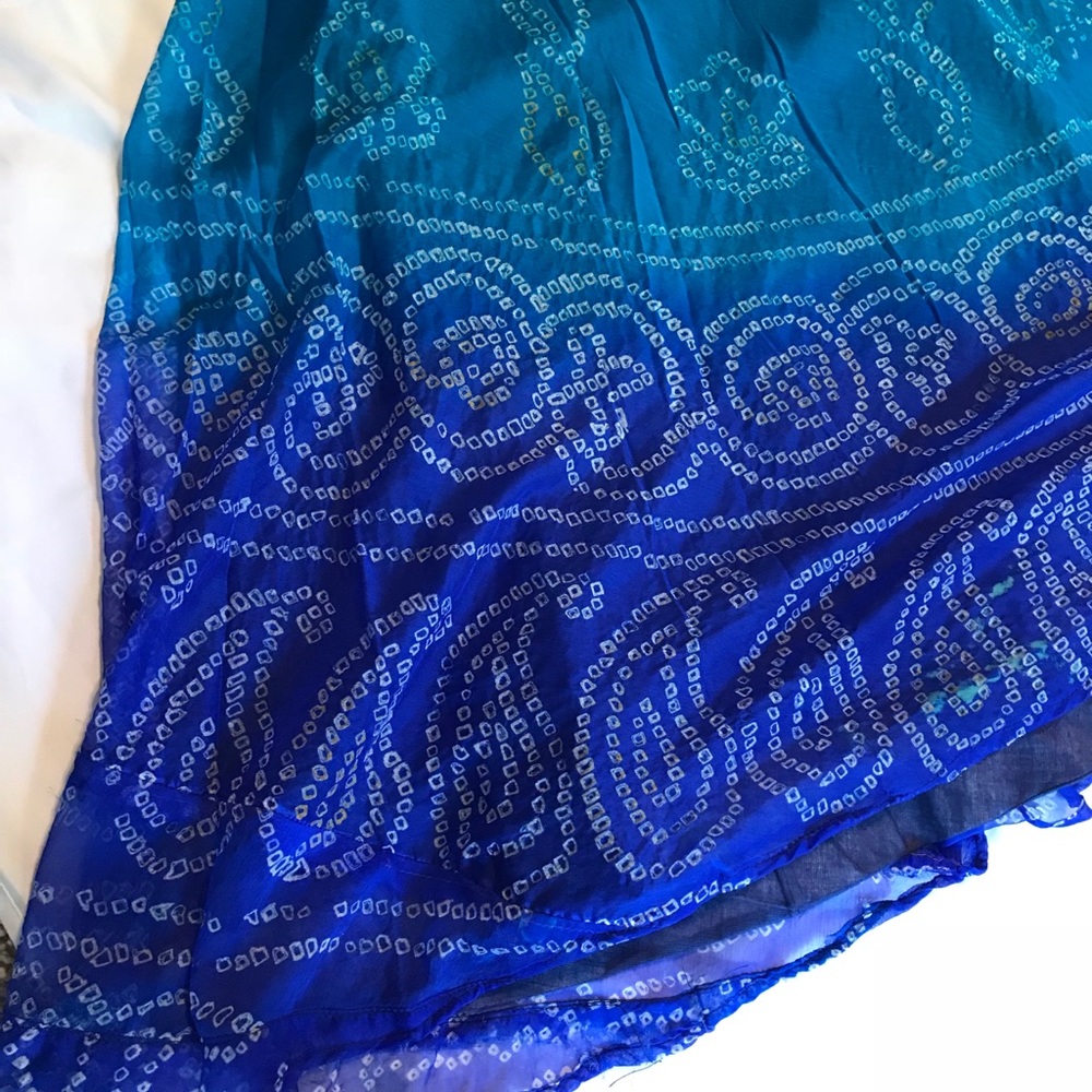 Beautiful turquoise gown